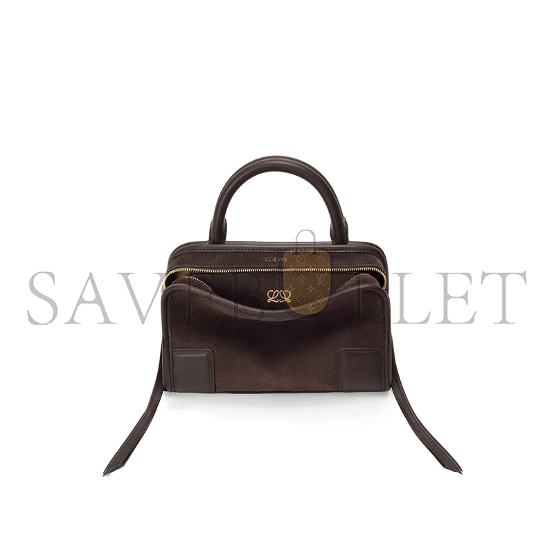 L0ew* MINI AMAZONA 180 BAG IN SUEDE A039AS4X13 (20*11.5*7cm)